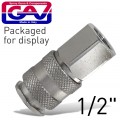 UNIVERSAL QUICK COUPLER 1/2 F PACKAGED